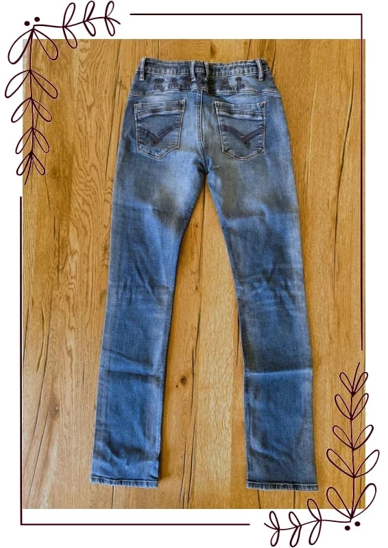 Jean regular denim azul 12 anos Kaporal – Como novo – photo 7